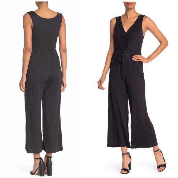 The Vanity Room Pants - VANITY ROOM || Black jumpsuit size XS